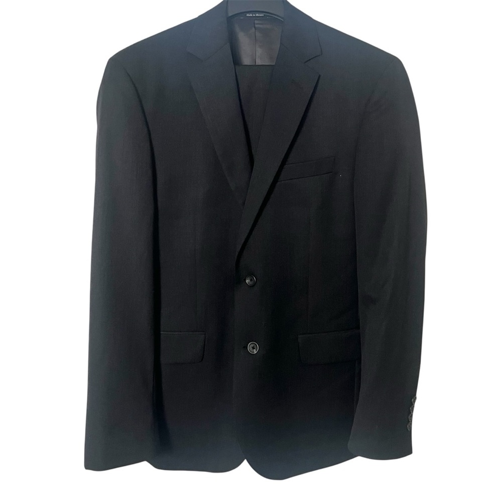 Black Suit size 40 Jacket and Pants size 34x32-Pronto Uomo Classic